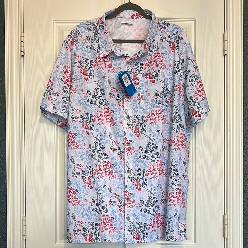 NWT Columbia PFG Super Slack TideCamp Shirt